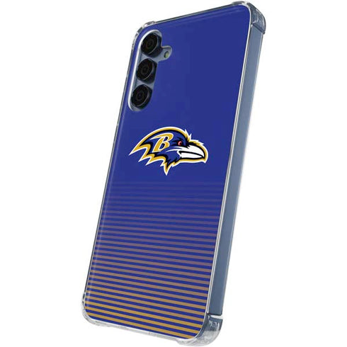 NFL Baltimore Ravens Breakaway Galaxy A35 5G Clear Case