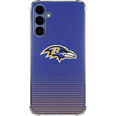 NFL Baltimore Ravens Breakaway Galaxy A55 5G Clear Case