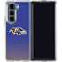 NFL Baltimore Ravens Breakaway Galaxy Z Fold5 5G Clear Case