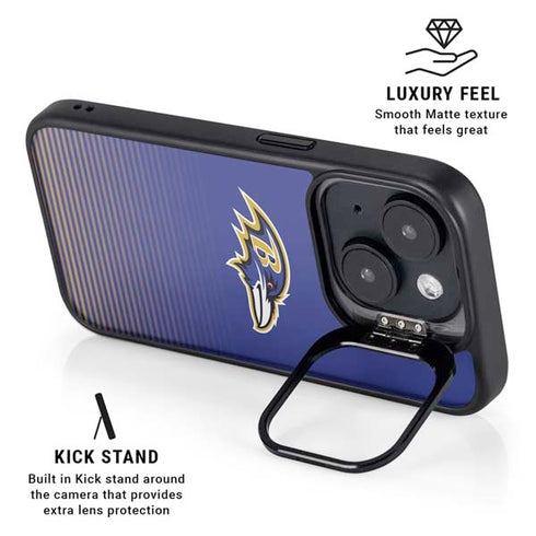 NFL Baltimore Ravens Breakaway iPhone 14 Kickstand Case