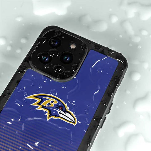 NFL Baltimore Ravens Breakaway iPhone 15 Pro Waterproof Case