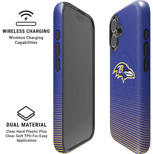 NFL Baltimore Ravens Breakaway iPhone 16 Plus Magsafe Impact Case