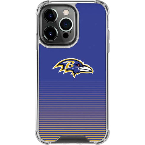 NFL Baltimore Ravens Breakaway iPhone 16 Pro Max Clear Case