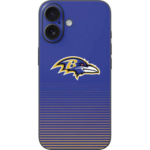 NFL Baltimore Ravens Breakaway iPhone 16 Skin