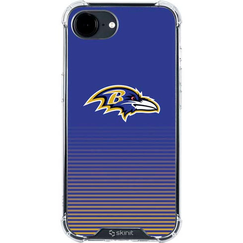 NFL Baltimore Ravens Breakaway iPhone 16e Clear Case