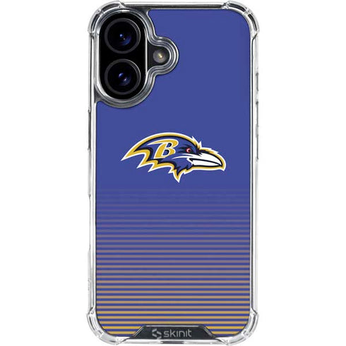 NFL Baltimore Ravens Breakaway iPhone 17 Clear Case