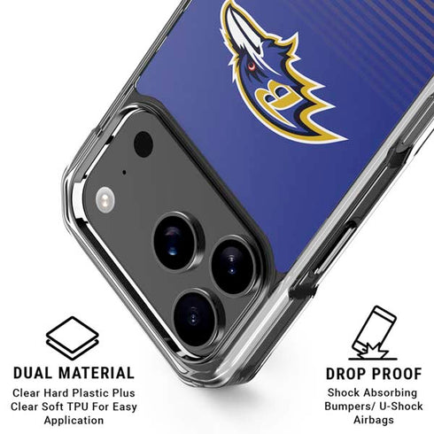 NFL Baltimore Ravens Breakaway iPhone 18 Pro Clear Case
