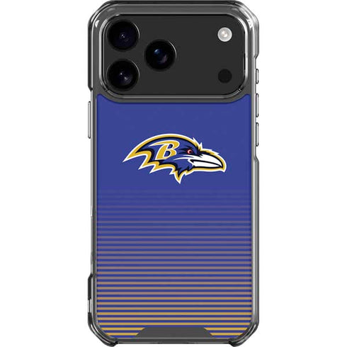 NFL Baltimore Ravens Breakaway iPhone 18 Pro Max Clear Case