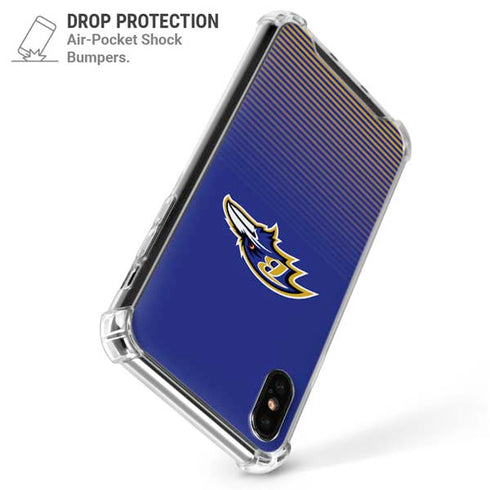 NFL Baltimore Ravens Breakaway iPhone X/XS Clear Case