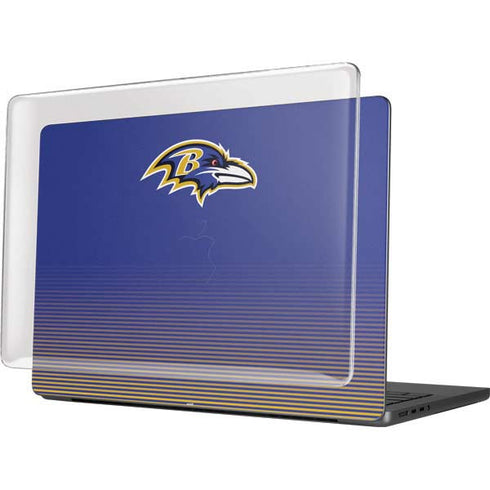 NFL Baltimore Ravens Breakaway MacBook Pro 14in (2021-24) Case plus Skin