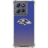 NFL Baltimore Ravens Breakaway Moto G 5G (2025) Clear Case