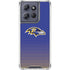 NFL Baltimore Ravens Breakaway Moto G Stylus 5G (2025) Clear Case