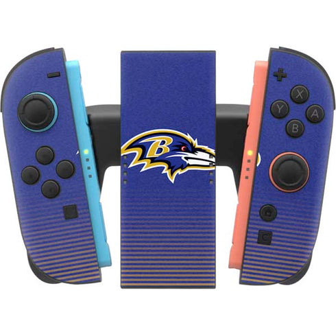 NFL Baltimore Ravens Breakaway Nintendo Switch 2 (2025) Joy-Con Controller Skin