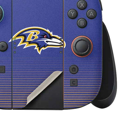 NFL Baltimore Ravens Breakaway Nintendo Switch 2 (2025) Joy-Con Controller Skin