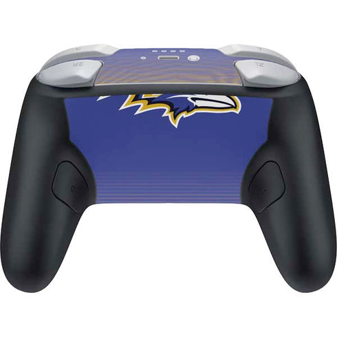 NFL Baltimore Ravens Breakaway Nintendo Switch 2 (2025) Pro Controller Skin