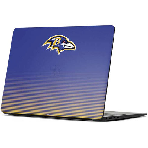 NFL Baltimore Ravens Breakaway Surface Laptop 7 13.8in Skin
