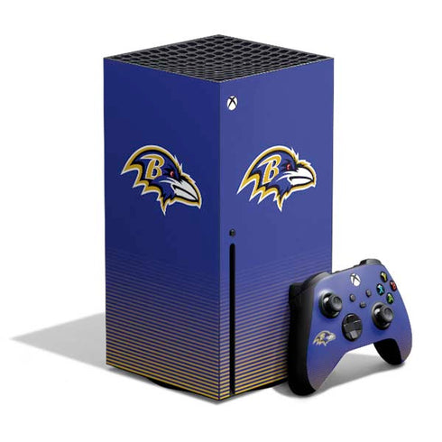 NFL Baltimore Ravens Breakaway Xbox Series X Bundle Skin