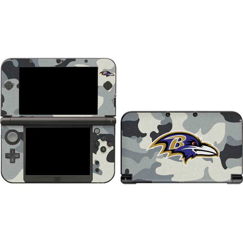 NFL Baltimore Ravens Camo Nintendo Skins