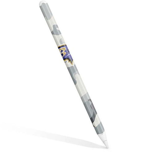 NFL Baltimore Ravens Camo Apple Pencil (2nd Gen 2019) Skin