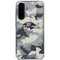 NFL Baltimore Ravens Camo Galaxy A36 5G Clear Case