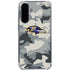 NFL Baltimore Ravens Camo Galaxy A36 5G Clear Case