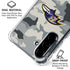 NFL Baltimore Ravens Camo Galaxy A36 5G Clear Case