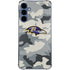 NFL Baltimore Ravens Camo Galaxy A55 5G Clear Case