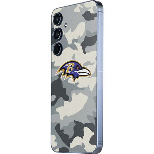 NFL Baltimore Ravens Camo Galaxy A55 5G Skin