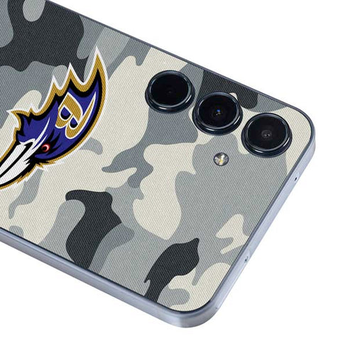 NFL Baltimore Ravens Camo Galaxy A55 5G Skin