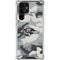 NFL Baltimore Ravens Camo Galaxy S23 Ultra Clear Case