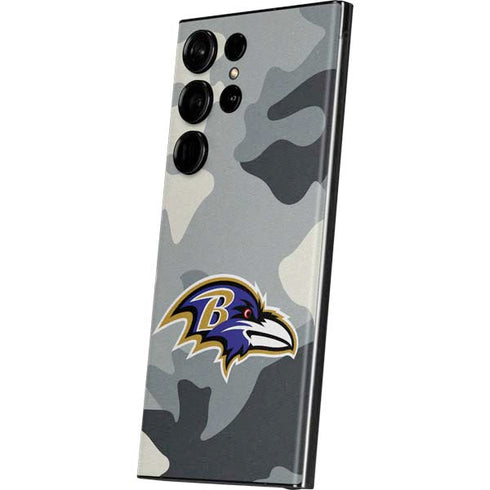 NFL Baltimore Ravens Camo Galaxy Skins
