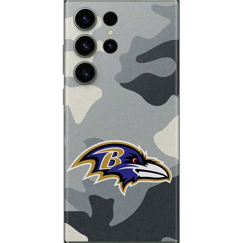 NFL Baltimore Ravens Camo Galaxy Skins
