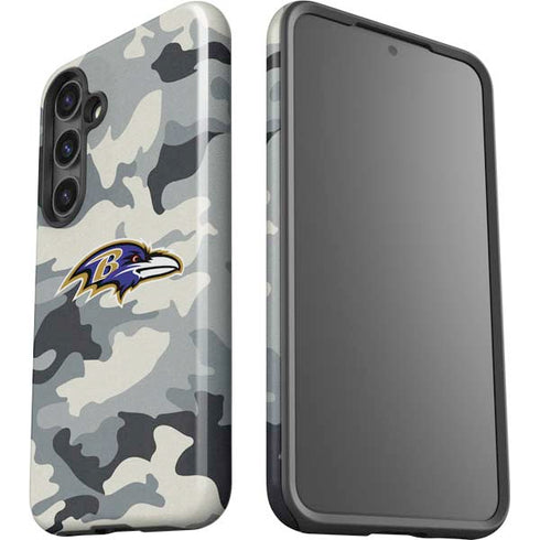 NFL Baltimore Ravens Camo Galaxy S25 Impact Case