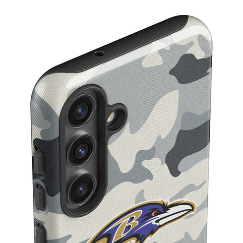 NFL Baltimore Ravens Camo Galaxy S25 Plus Impact Case