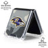 NFL Baltimore Ravens Camo Galaxy Z Flip6 Clear Case