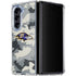 NFL Baltimore Ravens Camo Galaxy Z Fold5 5G Clear Case