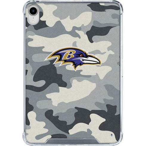 NFL Baltimore Ravens Camo iPad 11th Gen (2025) Clear Case
