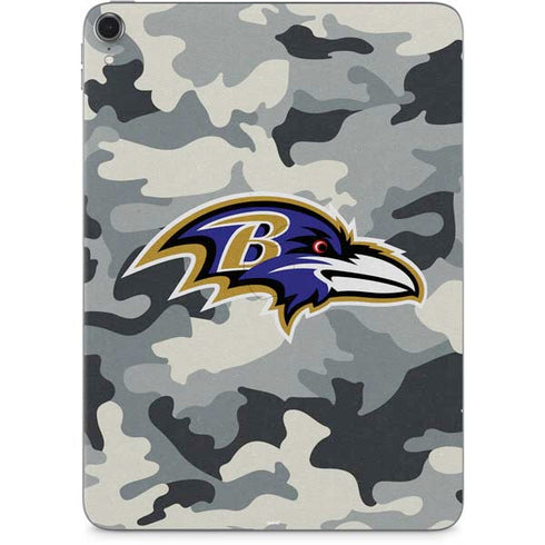 NFL Baltimore Ravens Camo Apple iPad Pro Skin