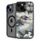 NFL Baltimore Ravens Camo iPhone 14 Plus Kickstand Case