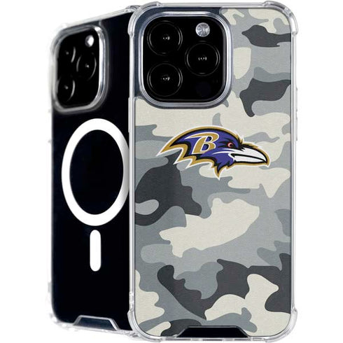 NFL Baltimore Ravens Camo iPhone 16 Pro MagSafe Case