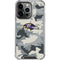 NFL Baltimore Ravens Camo iPhone 16 Pro Max Clear Case