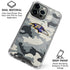 NFL Baltimore Ravens Camo iPhone 16 Pro Max Clear Case