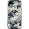 NFL Baltimore Ravens Camo iPhone 16e Clear Case