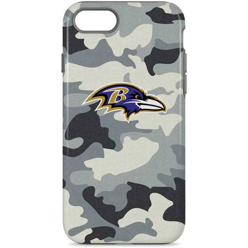 NFL Baltimore Ravens Camo iPhone Cases