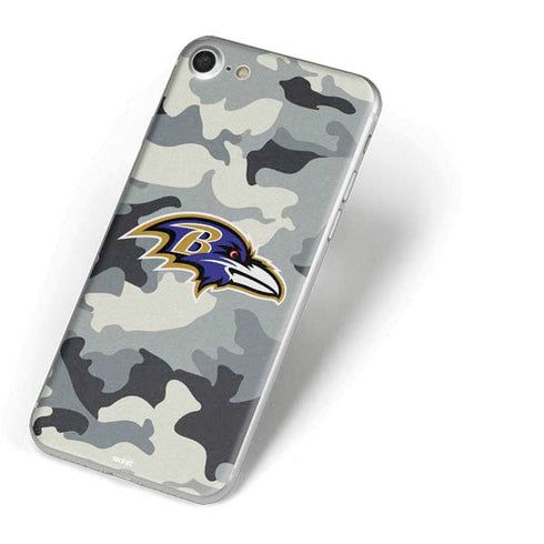 NFL Baltimore Ravens Camo iPhone 8 Skin