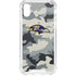 NFL Baltimore Ravens Camo iPhone XS Clear Case
