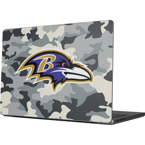 NFL Baltimore Ravens Camo Apple MacBook Pro 14-inch Skin