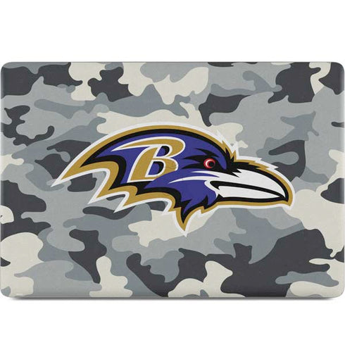 NFL Baltimore Ravens Camo MacBook Skins