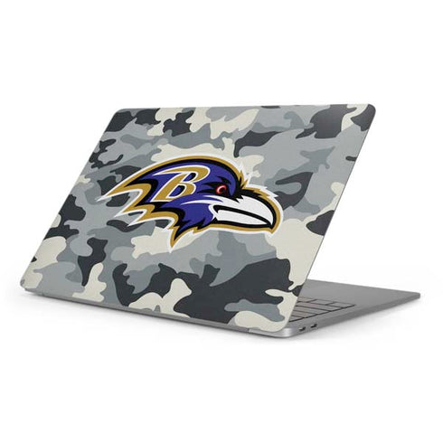 NFL Baltimore Ravens Camo Apple MacBook Pro 16-inch Skin