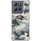 NFL Baltimore Ravens Camo Moto G Play 5G (2025) Clear Case